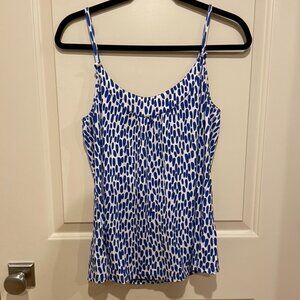 Michael Kors Blue Dot Tank Top